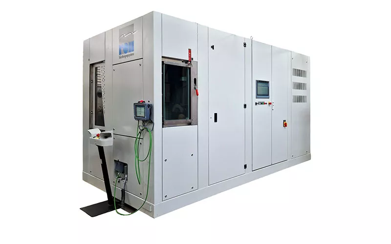 HIGH-PRESSURE WATER JET DEBURRING SYSTEM